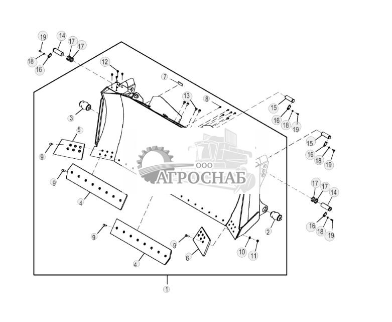 Полуподковообразный отвал 325,12 см (128,00 дюймов) (257725 - ) - ST804976 332.jpg